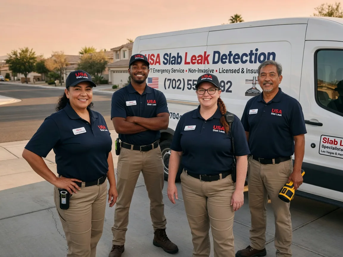 Slab Leak Repair company in Johnsonville, IL